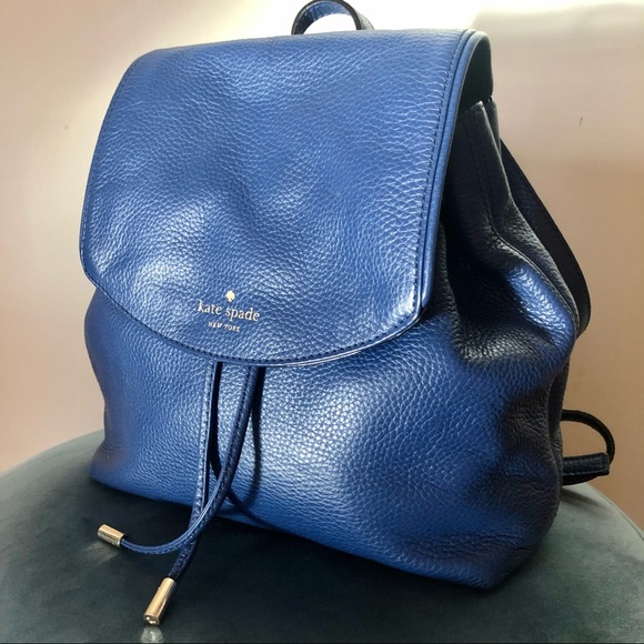 Kate Spade Light Navy Backpack - Picture 10 of 11